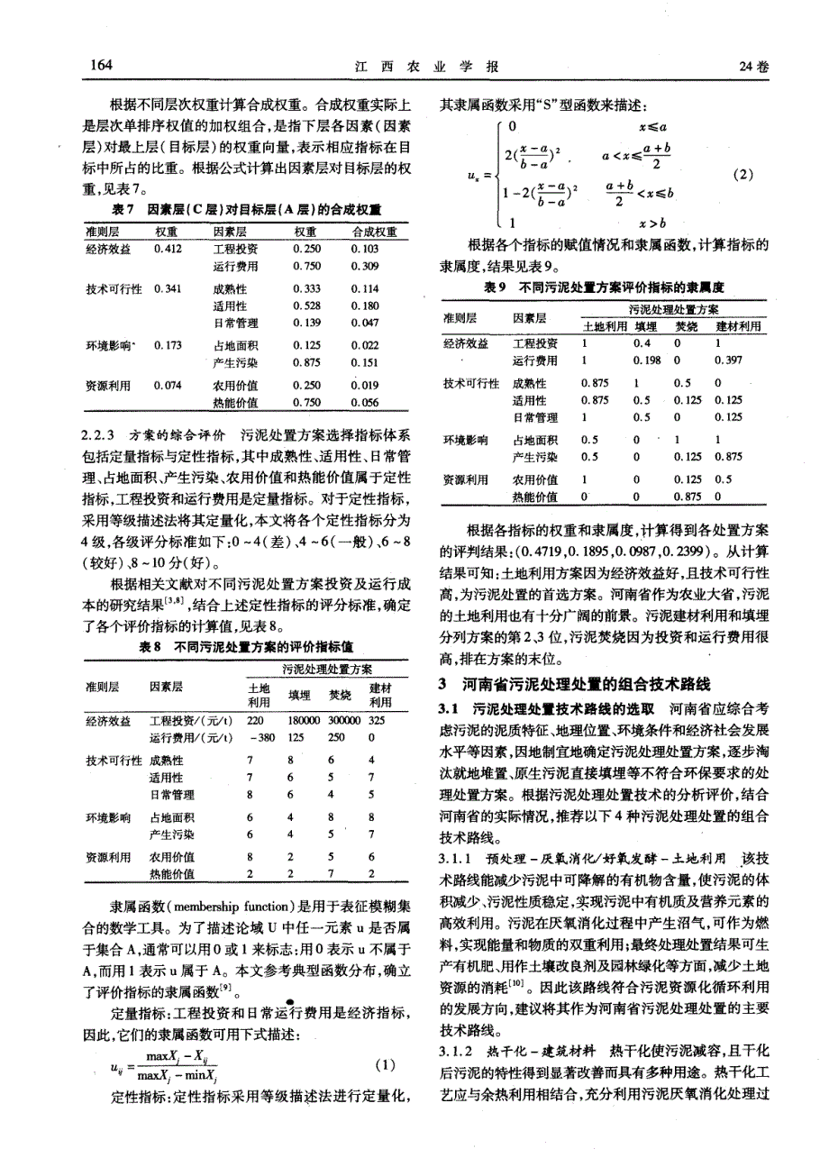 河南省城镇污水处理厂污泥处理处置技术路线分析_第3页
