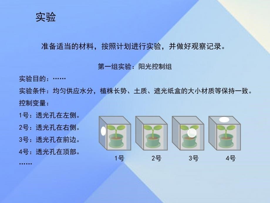 2016秋六年级科学上册 1.2《在实验中探秘》课件1 大象版_第5页