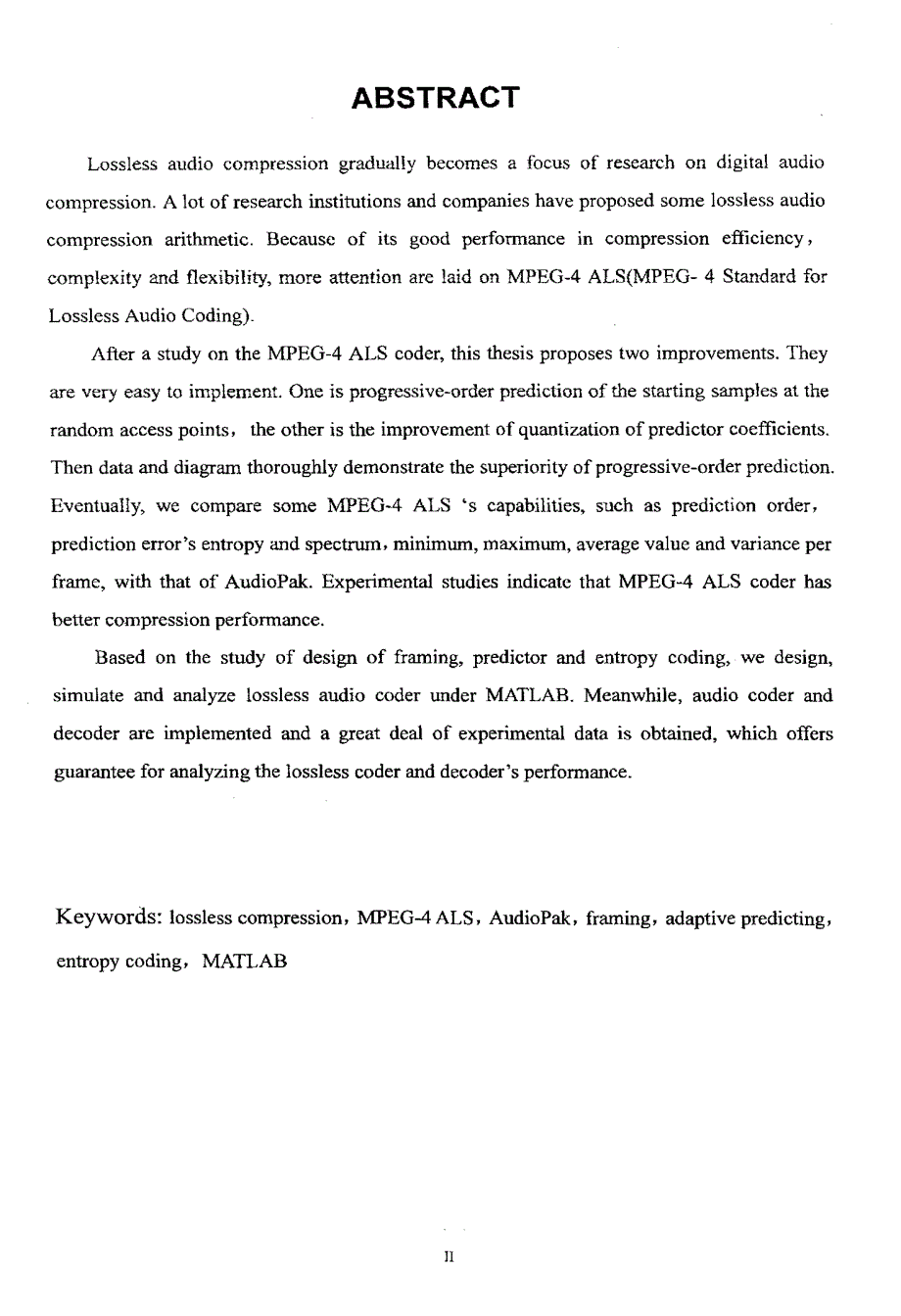 无损音频编码(mpeg4+als)的原理分析与仿真_第3页