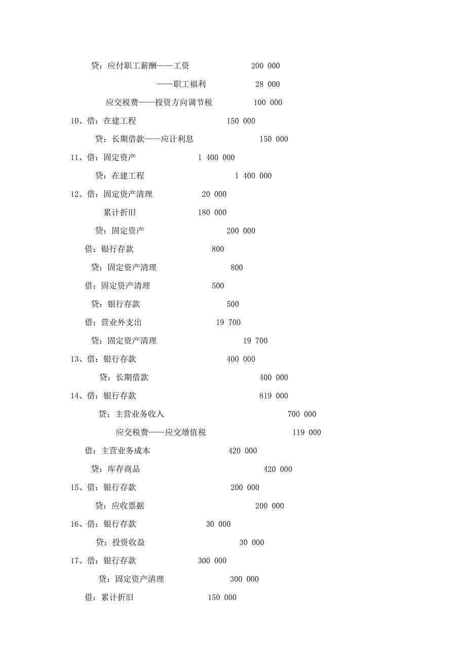 教材资产负债表作业答案_第2页