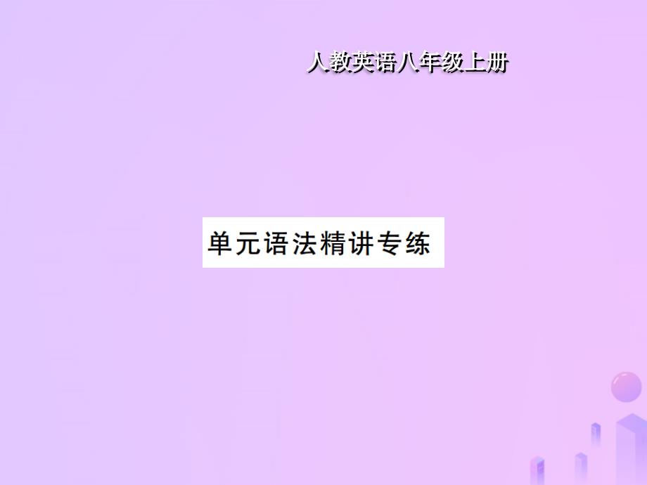 八年级英语上册 unit 1 where did you go on vscation语法精讲专练习题课件 （新版）人教新目标版_第1页