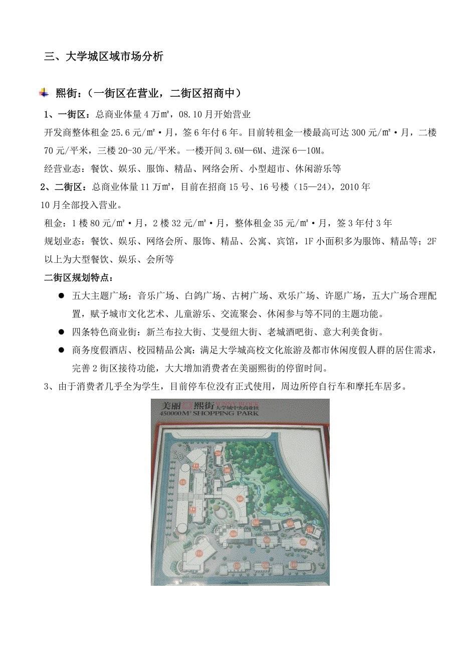 重庆大学城商业调查_第5页