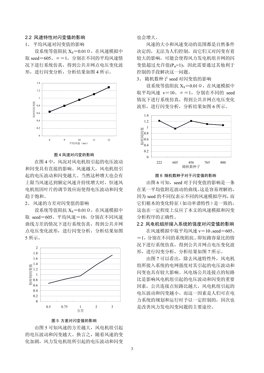 风力发电并网运行电压闪变分析研究_第3页