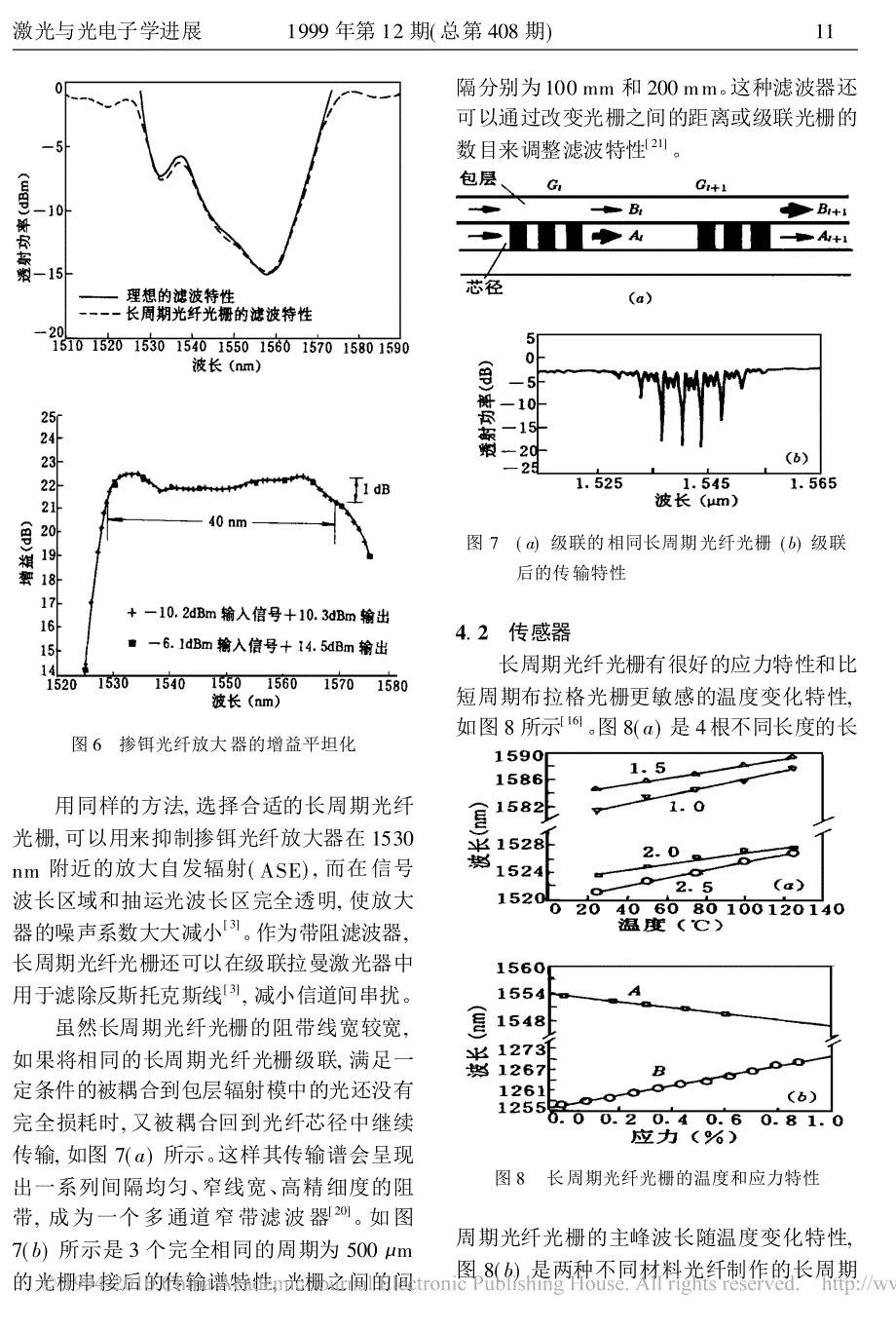 长周期光纤光栅的制作方法和应用研究进展_第4页