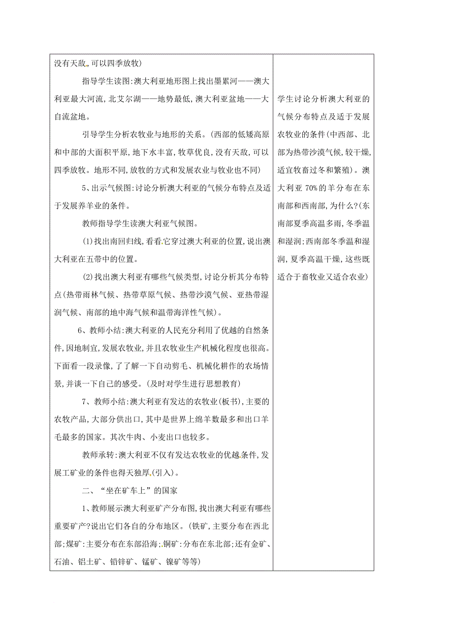 七年级地理下册8_4澳大利亚教案2新人教版_第2页