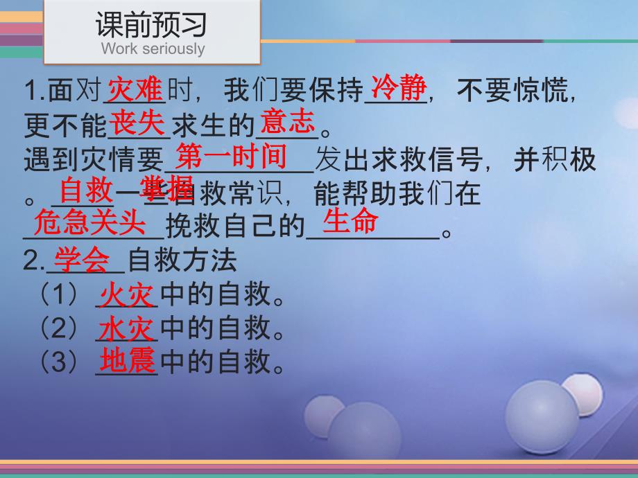 七年级道德与法治下册第五单元热爱生命5_2保护自我第2课时学会自救课件粤教版_第4页