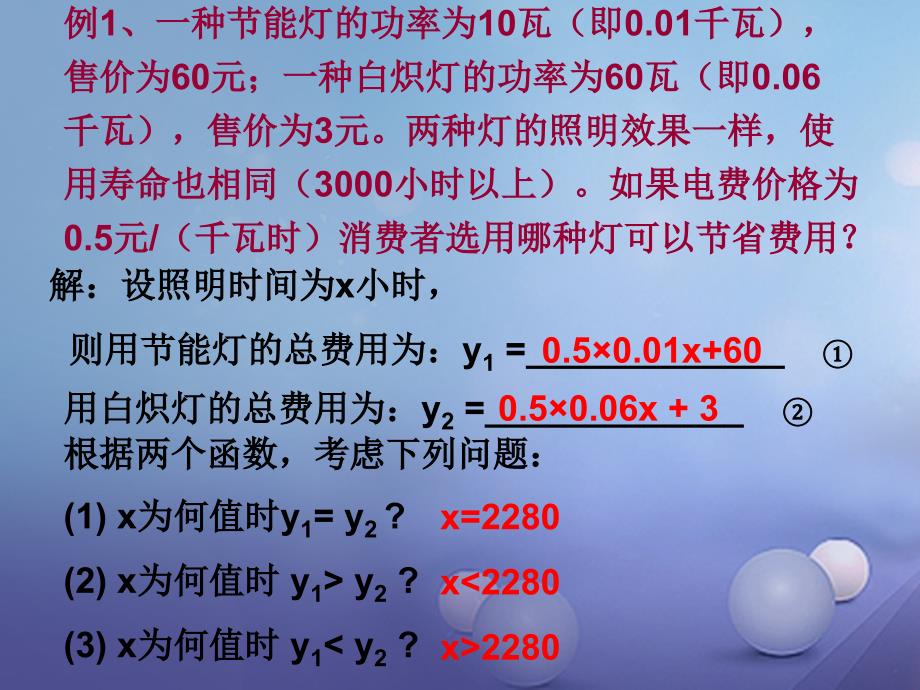 中考数学专题复习 生活中的一次函数课件_第3页