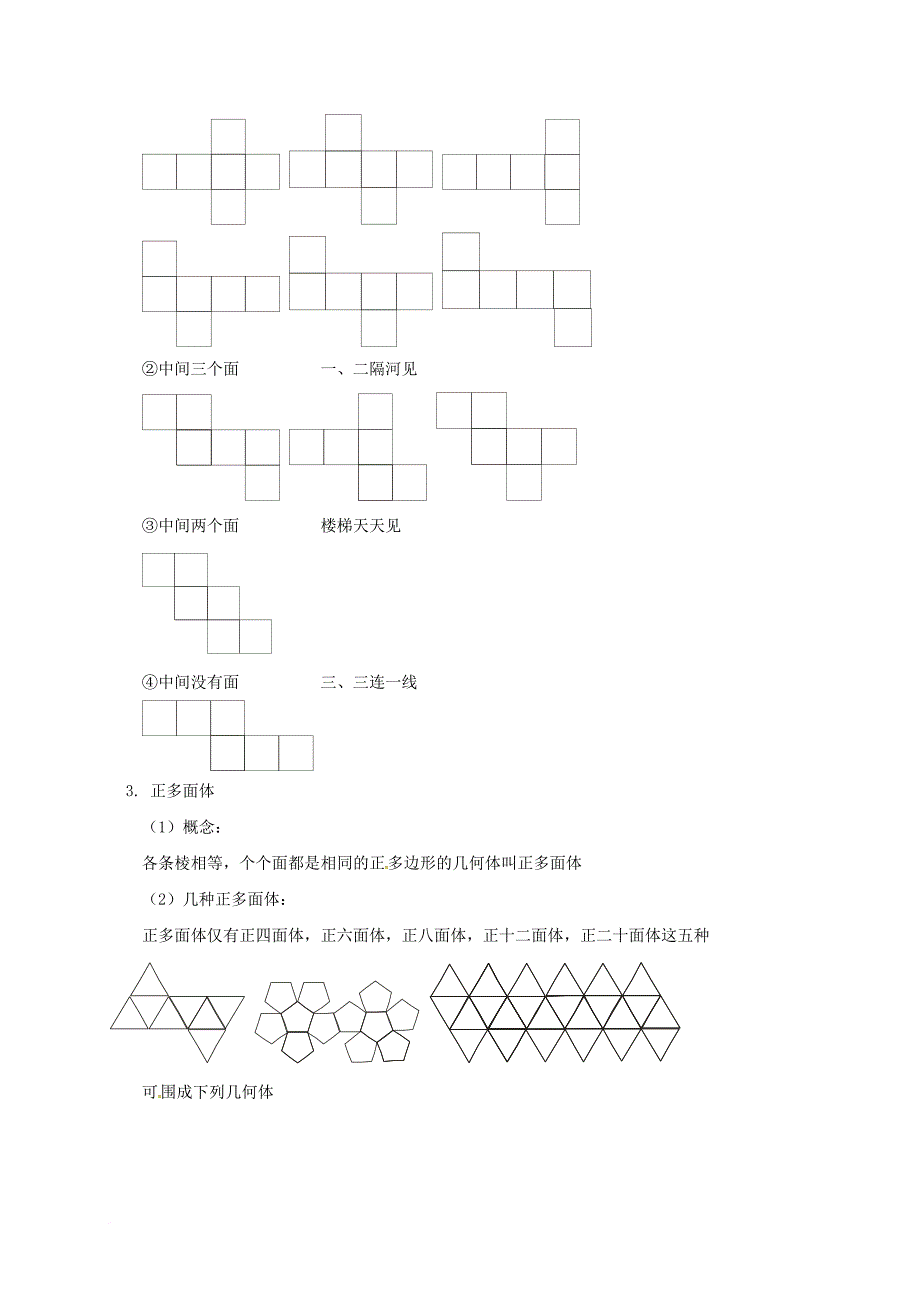 七年级数学下册 课后补习班辅导 通过展开折叠感受平面图形与立体图形的关系讲学案 苏科版_第2页