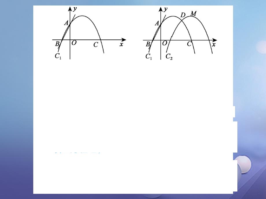 中考数学总复习 专项突破四 二次函数与几何函数的综合探究作业课件_第3页