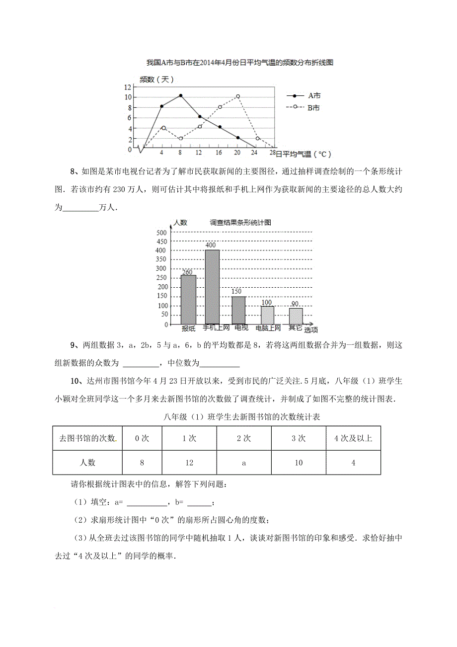 中考数学一轮复习课后作业统计_第2页