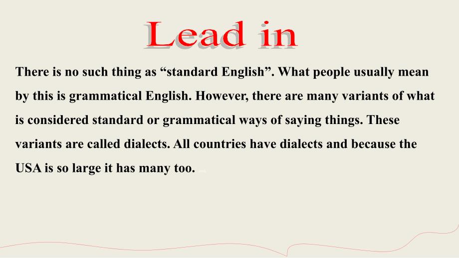 【优品】2018-2019学年高一英语新人教版必修1课件：unit 2 england around the world using language （系列2）_第3页