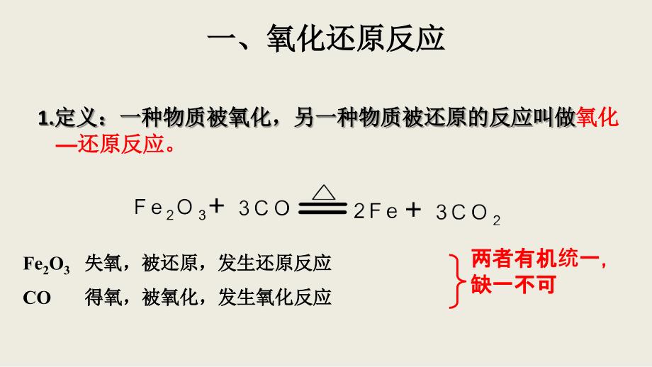 辽宁省北票市高级中学2018-2019学年高一化学人教版必修1课件：2.3氧化还原反应（第1课时）_第4页