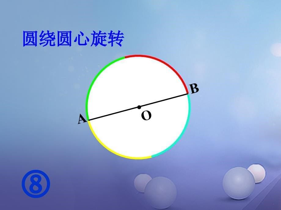 九年级数学上册 3_1 圆的对称性课件2 （新版）青岛版_第5页