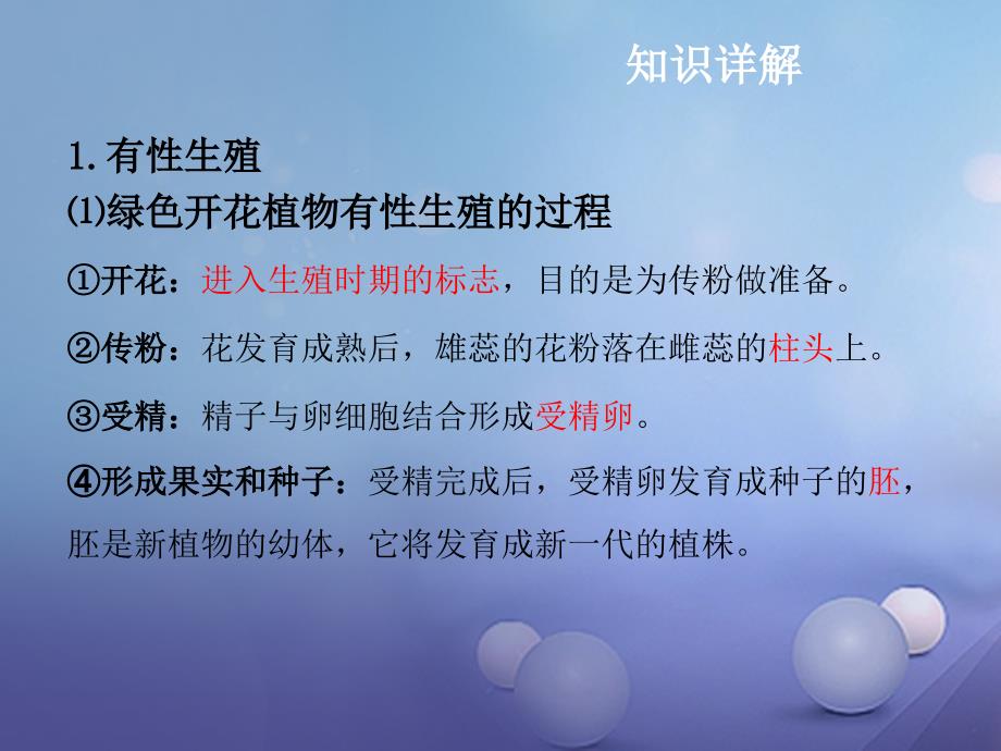 中考生物 第七章 第三节 植物的生殖复习课件_第3页