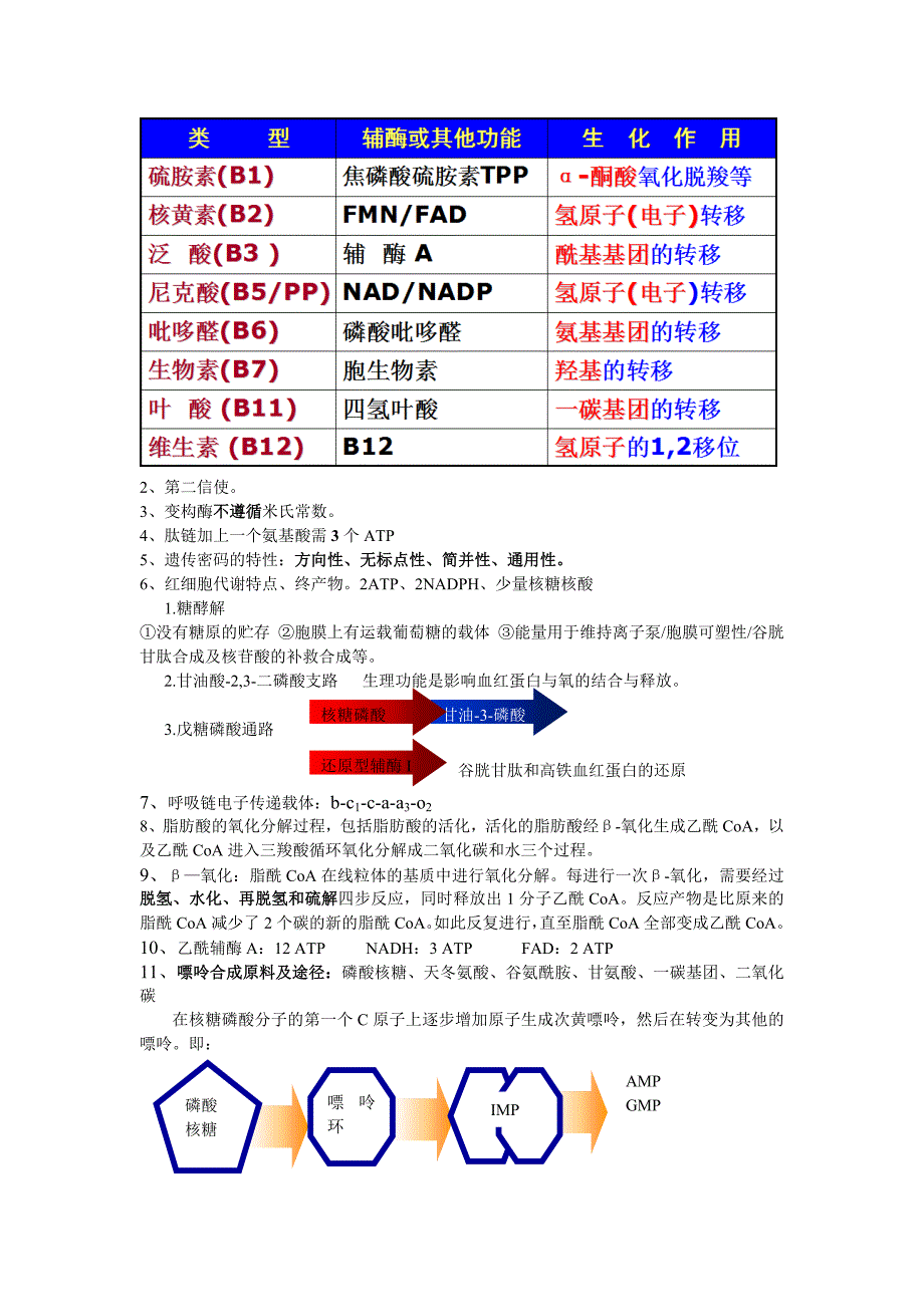 动物生物化学-期末复习资料-超准_第3页