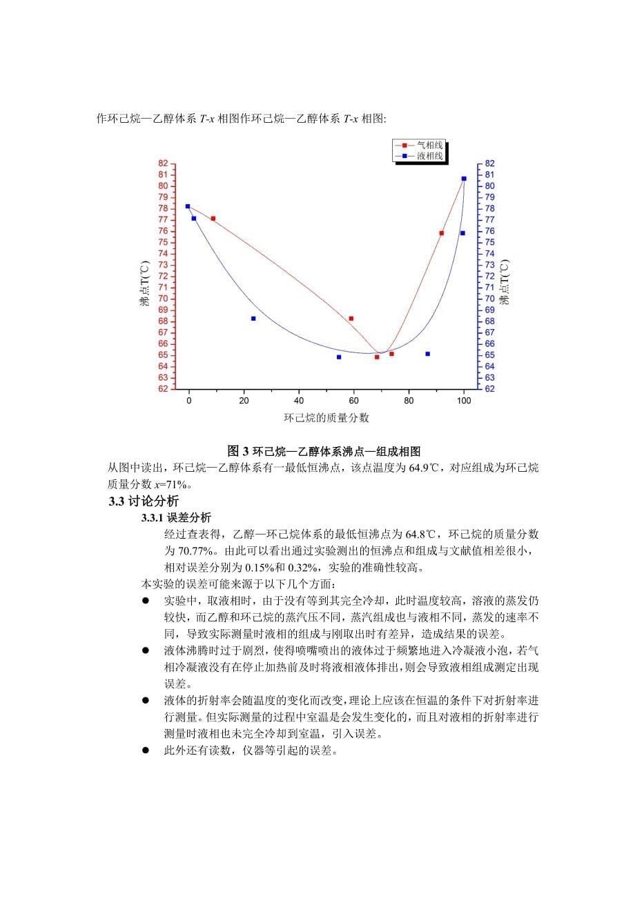 物化实验-双液系的气液平衡相图_第5页