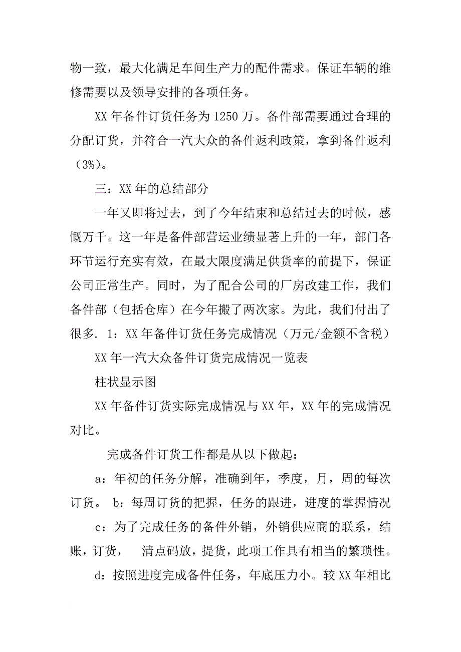 配件经理工作总结_第3页