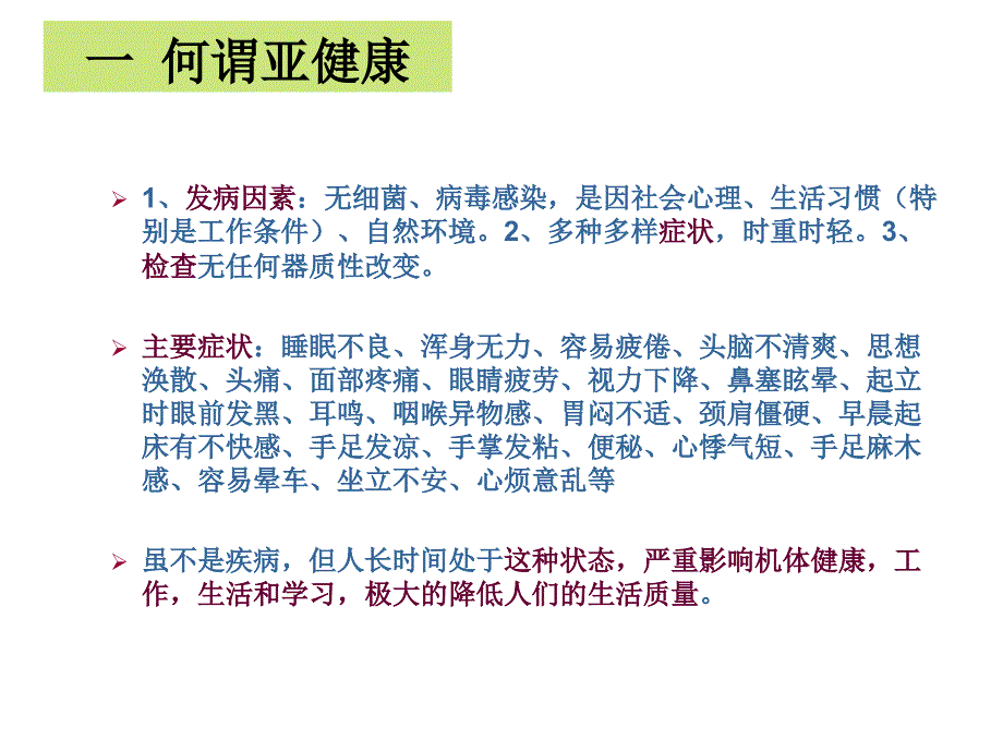 亚健康与失眠ppt课件_第3页