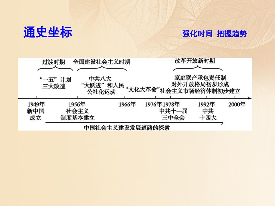 高考历史大一轮复习 第九单元 中国社会主义建设发展道路的探索 单元总结课件 岳麓版_第3页