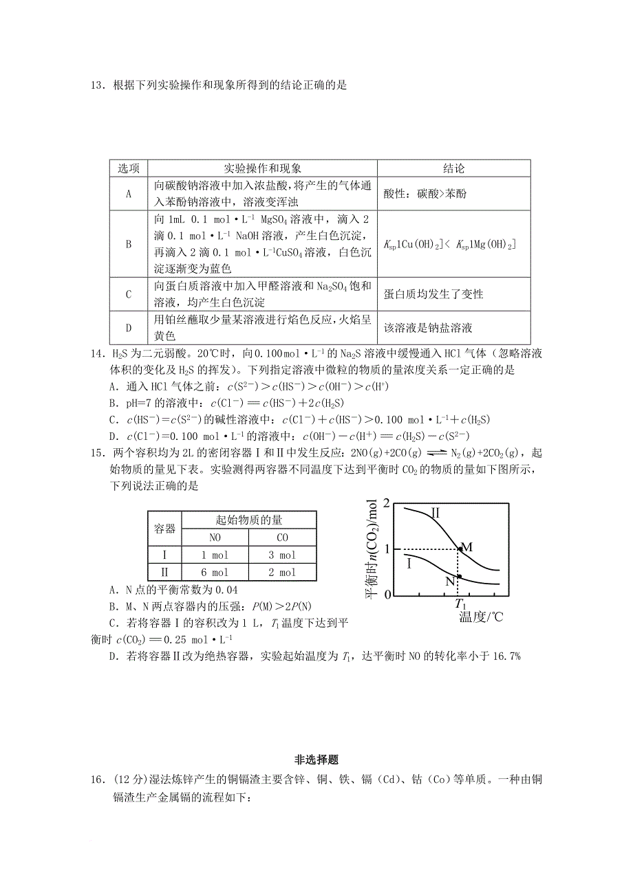 高考化学压轴卷_第4页