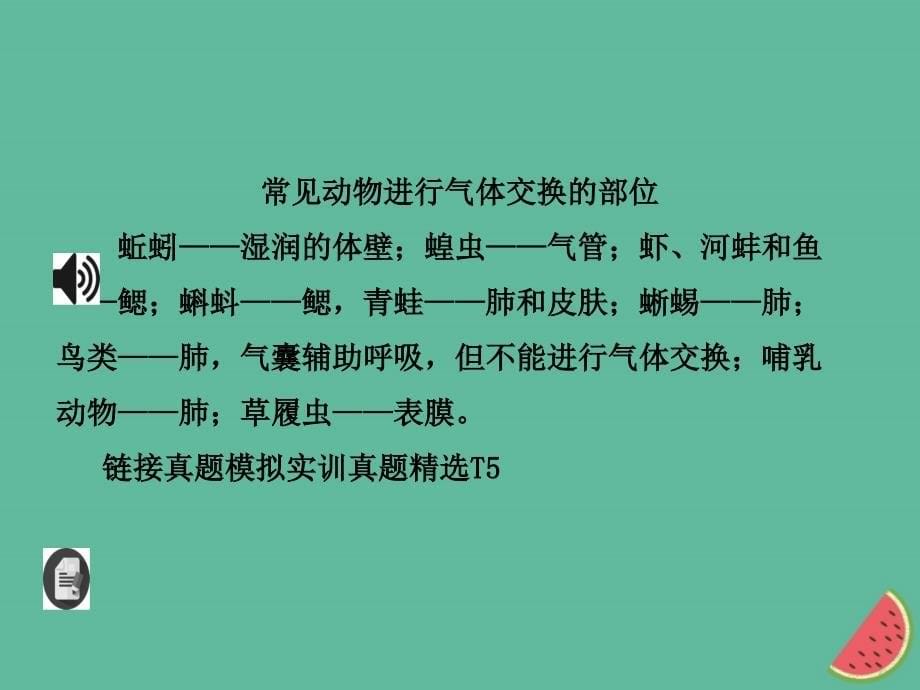 山东省淄博市2019中考生物 第七单元 第一章复习课件_第5页