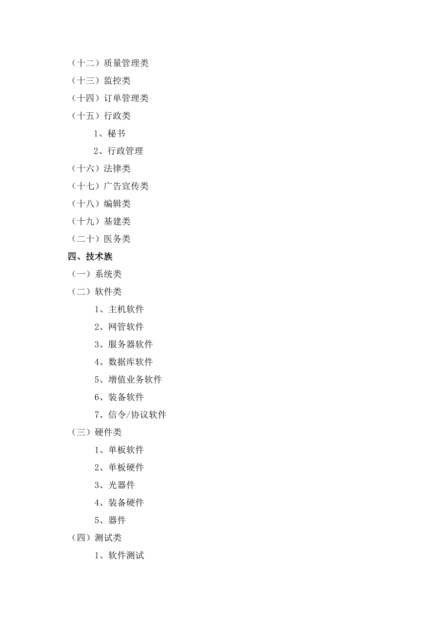 华为公司职类、职种、职级体系划分与职业发展通道设计_第4页