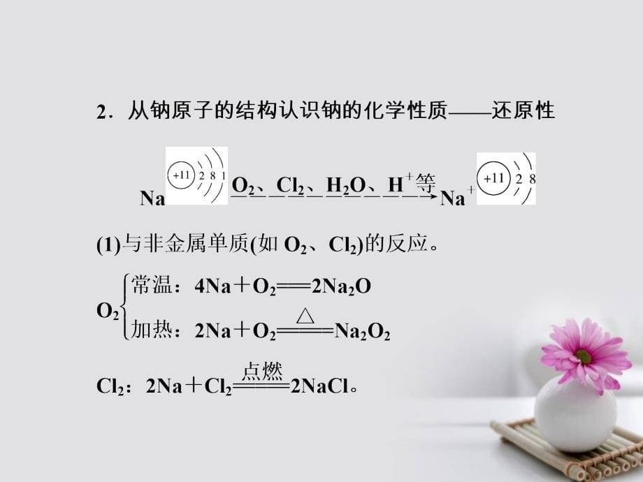 高考化学一轮总复习 第三章 金属及其化合物 第8讲 钠及其重要化合物课件_第5页