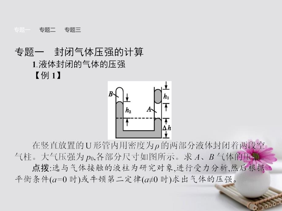 高中物理第八章气体本章整合课件新人教版选修3_3_第3页