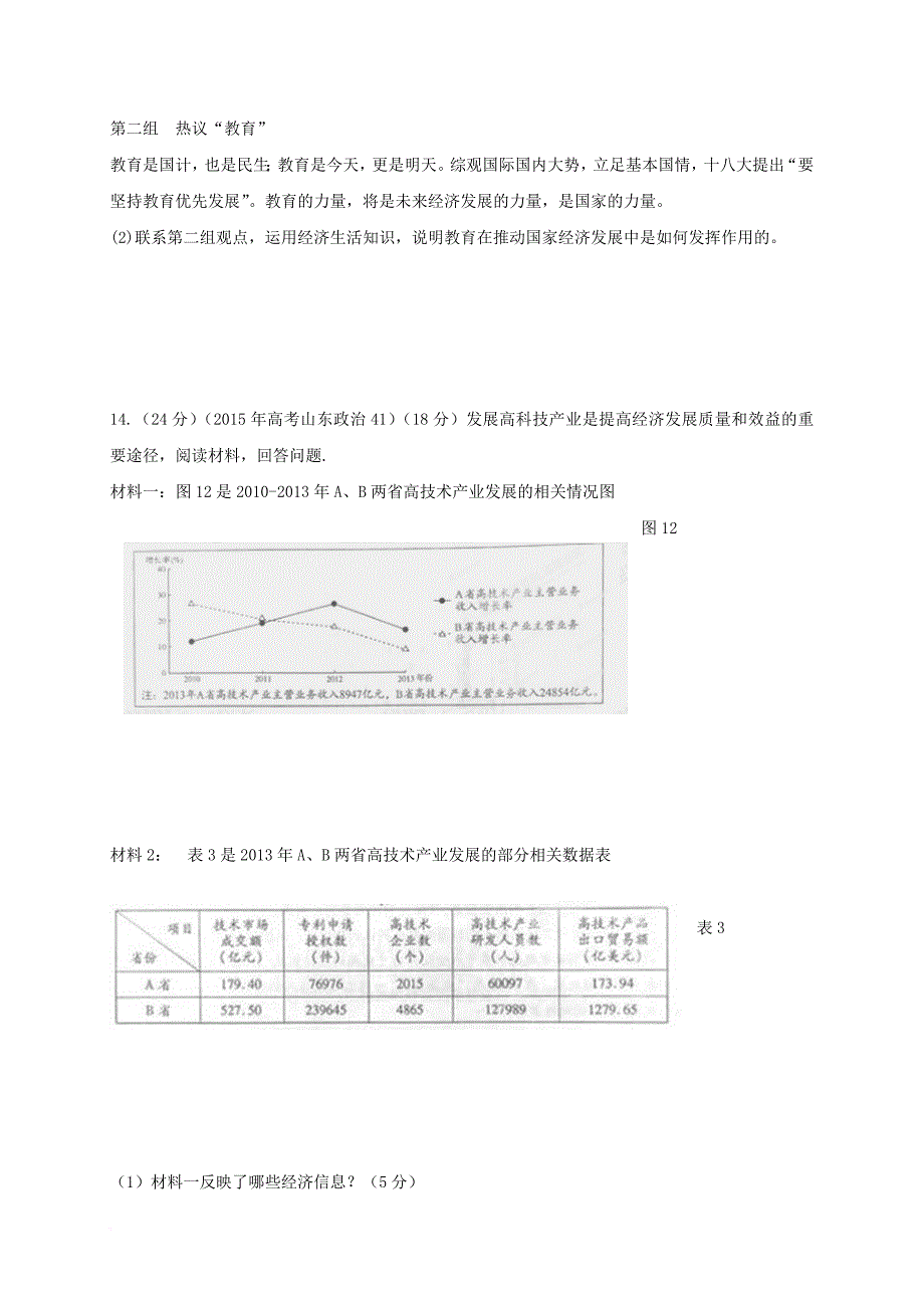 高考政治一轮复习 测标试题（十四）新人教版_第4页