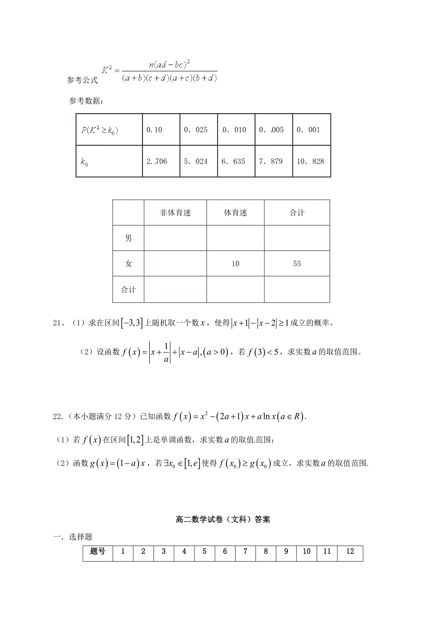 高二数学下学期期中试题 文_16_第4页