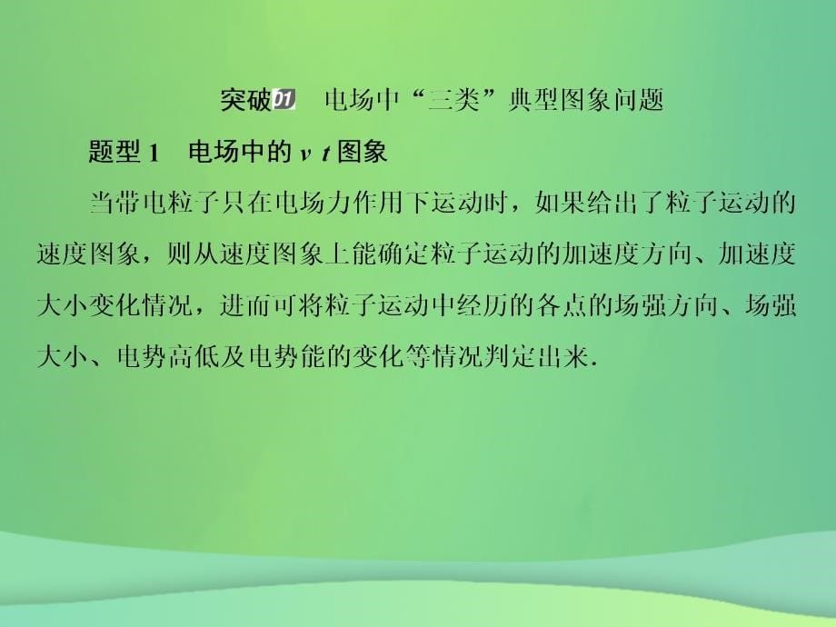 2019届高考物理一轮复习 第7章 静电场 第4讲 带电粒子在电场中运动的综合问题（研讨课）课件_第5页