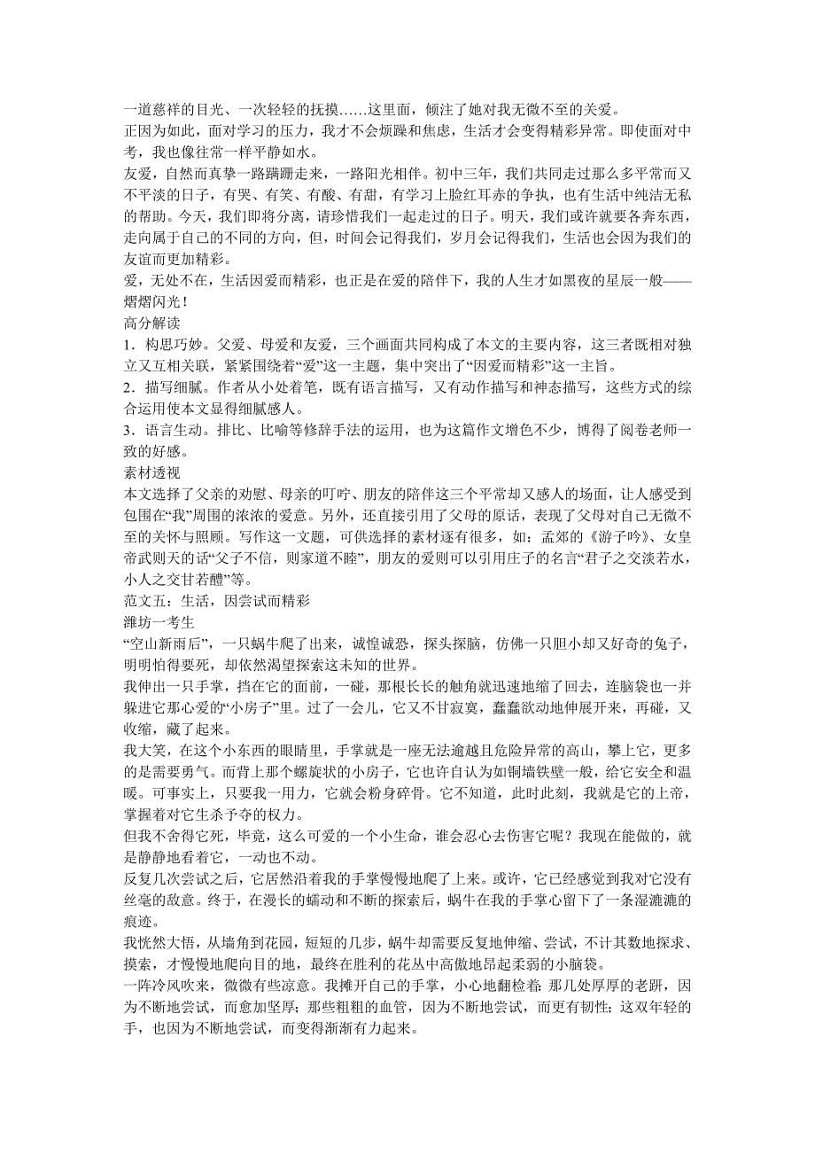 2012年潍坊中考作文_第5页