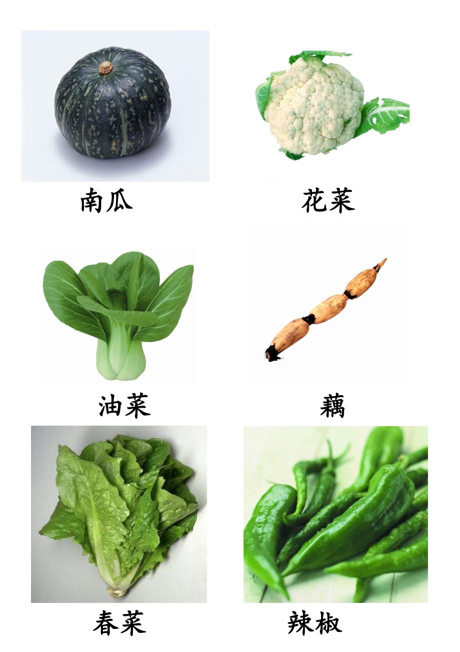 各种常见蔬菜图_第3页