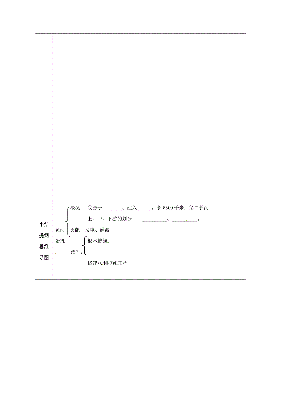 八年级地理上册 2_3 河流学案3（无答案）（新版）新人教版_第2页