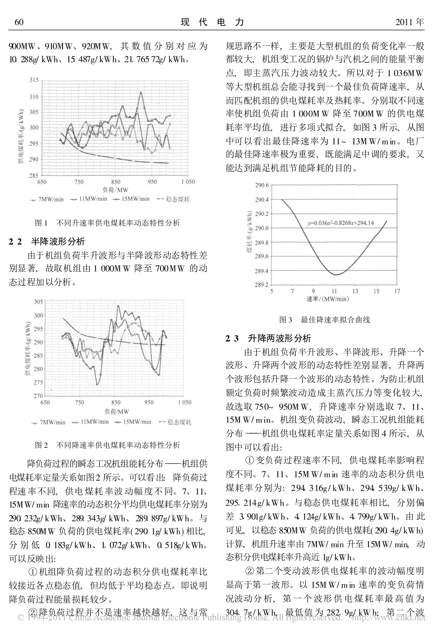 百万千瓦机组瞬变负荷能耗特性试验研究_第3页