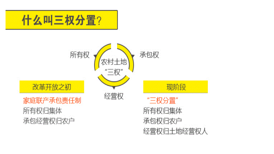 三权分置-供给侧结构性改革_第1页