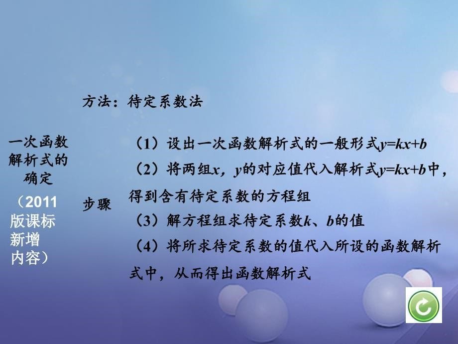 中考数学第一部分考点研究第三章函数课时12一次函数课件新人教版_第5页