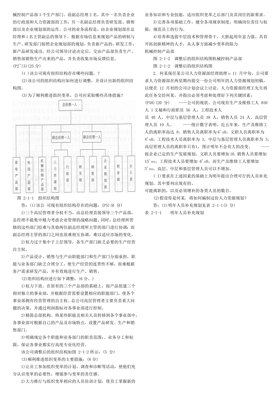 人力二级案例分析电子版_第2页