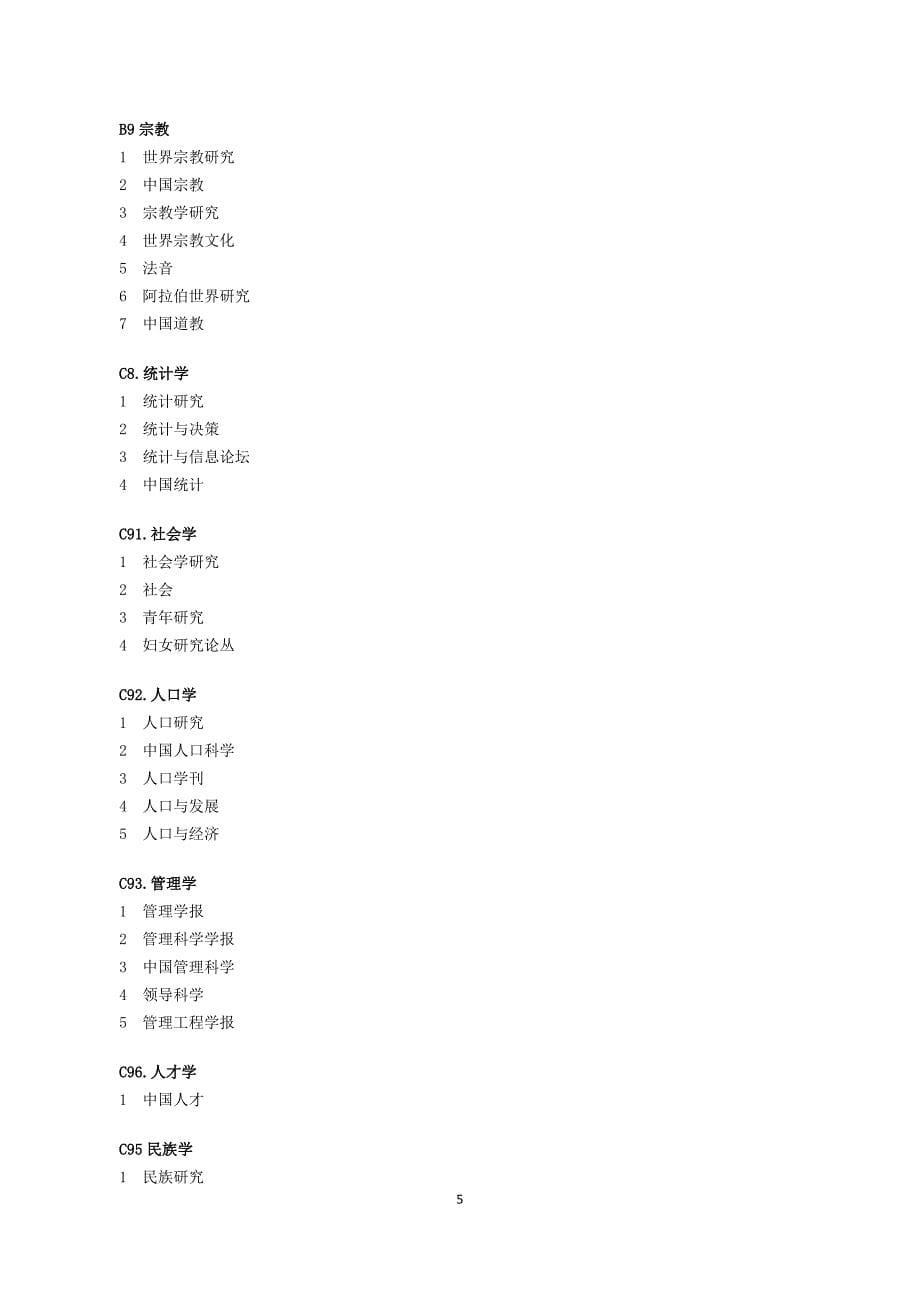 《中文核心期刊要目总览》(2014年版)(第七版)官方正式公布_第5页