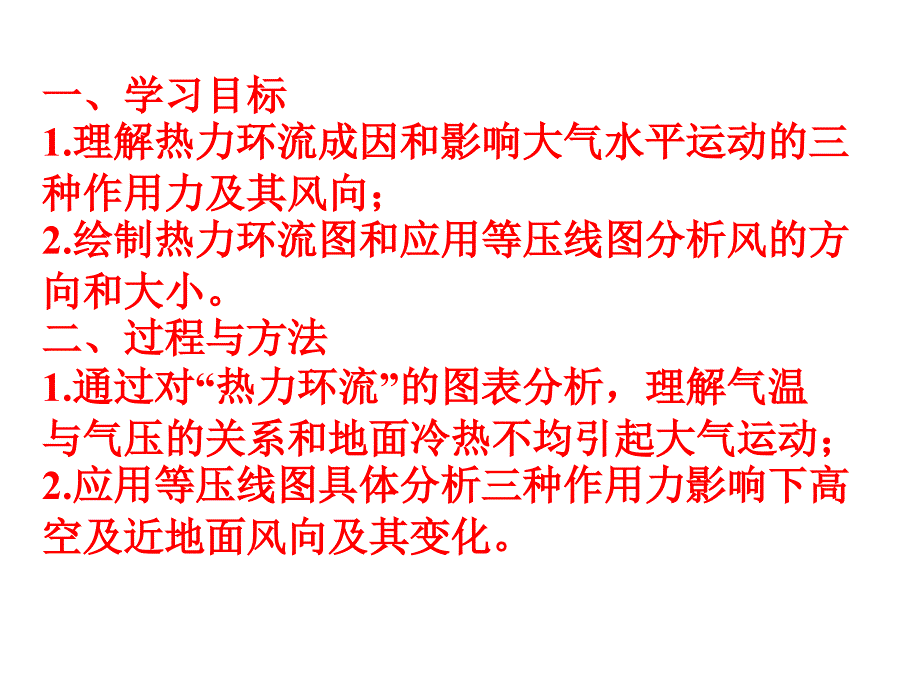 热力环流和大气的水平运动(共36张)_第2页