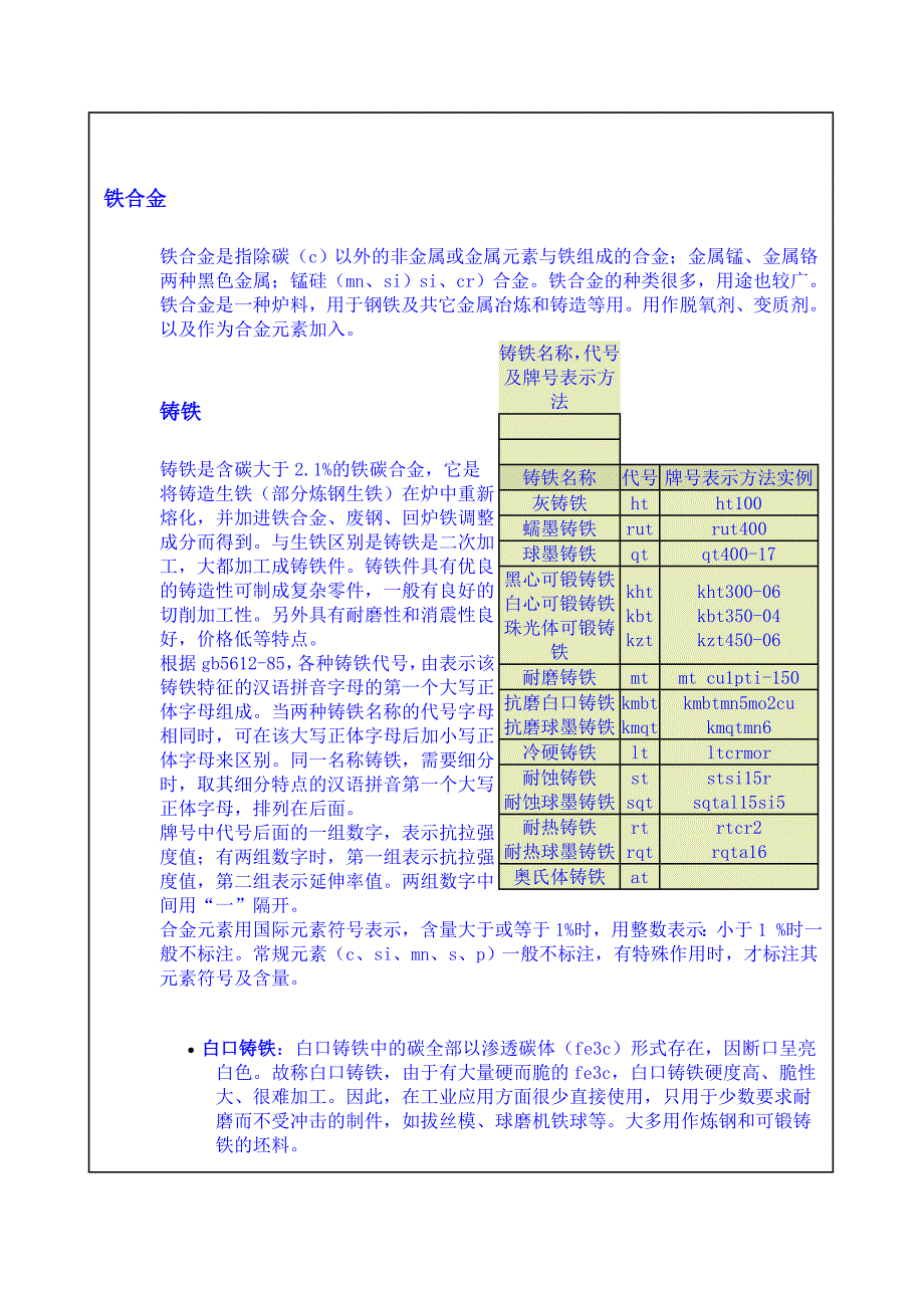 常用耐热铸铁牌号和性能_第3页