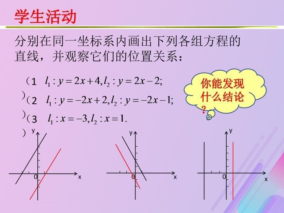 2018年高中数学 第2章 平面解析几何初步 2.1.3 两条直线的平行与垂直课件12 苏教版必修2_第5页