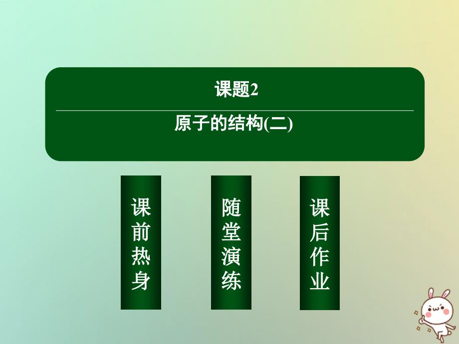 九年级化学上册第三单元物质构成的奥秘3.2原子的结构二课件新版新人教版_第2页