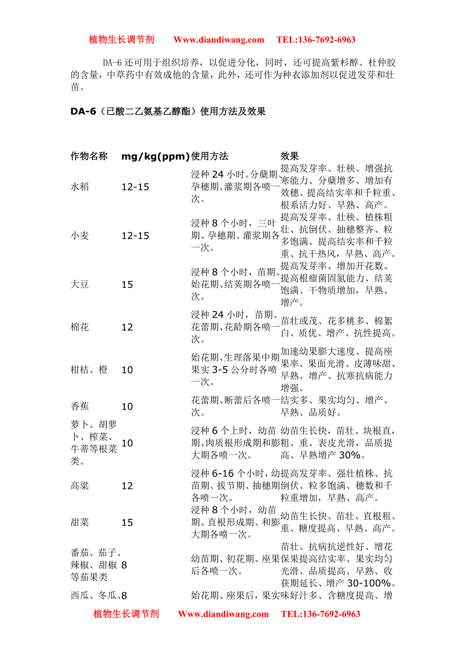 胺鲜酯(da-6)应用技术_第3页