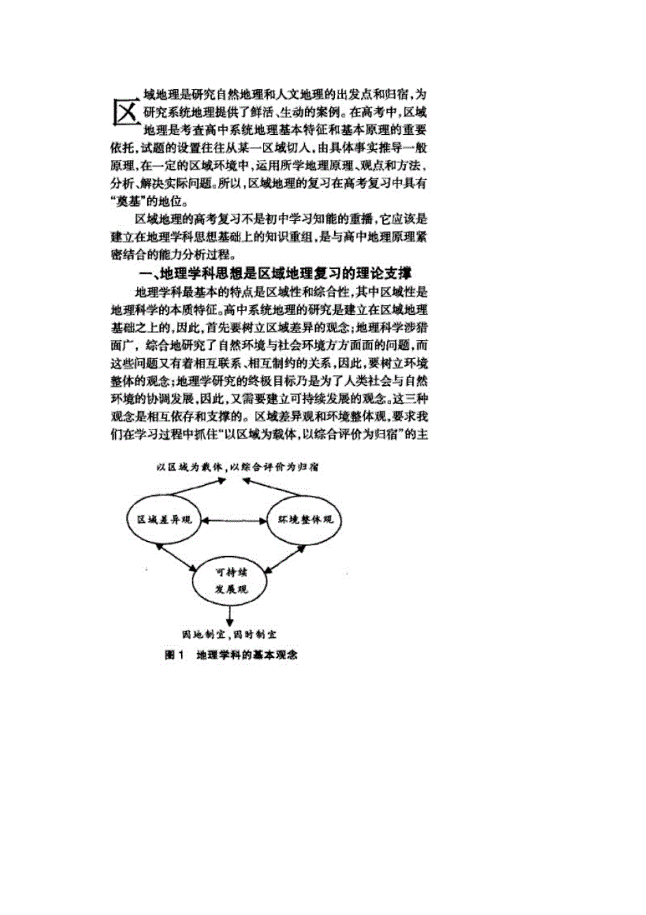 新课标引领下的学科思想引领下的区域地理复习建模_第3页