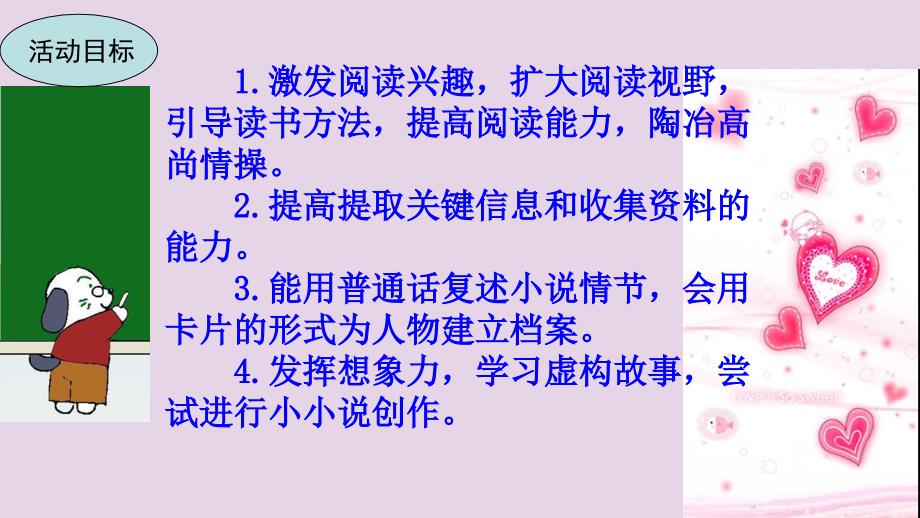 2018年秋九年级语文上册 第四单元 综合性学习 走进小说天地课件 新人教版_第3页