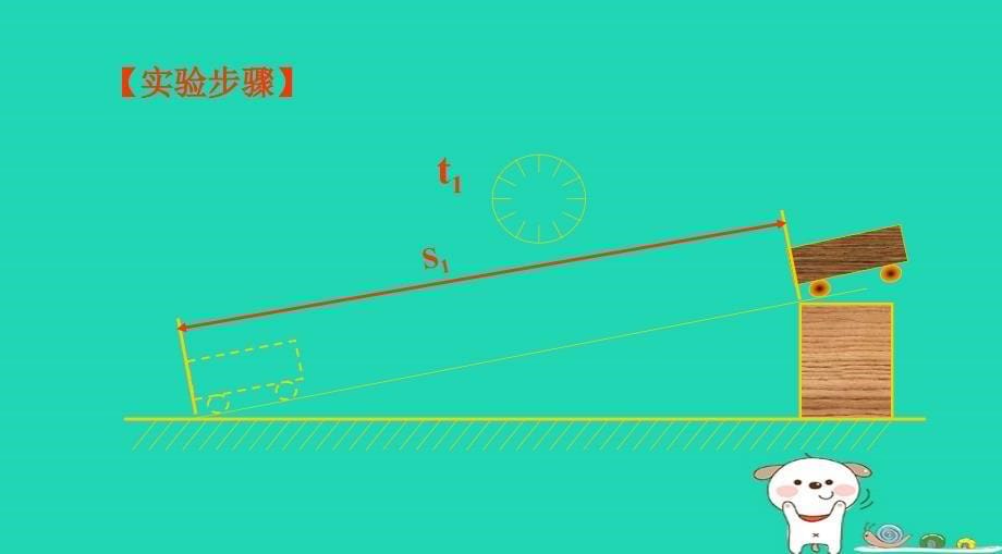 八年级物理上册1.4测量平均速度课件新版新人教版_第5页