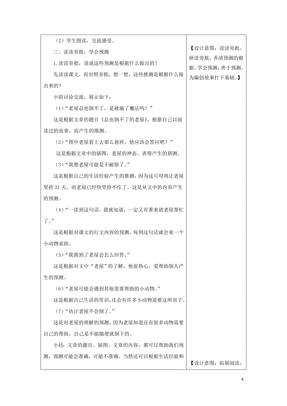 三年级语文上册第四单元12总也倒不了的老屋第2课时教案新人教版_第4页