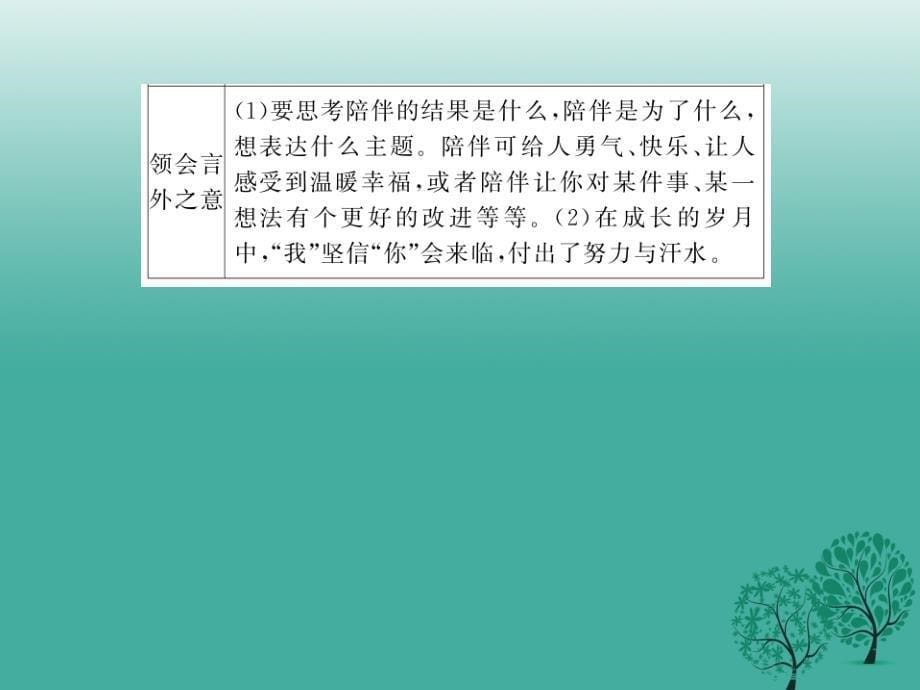 中考语文总复习专题十六中考作文满分攻略第一讲课件语文版_第5页