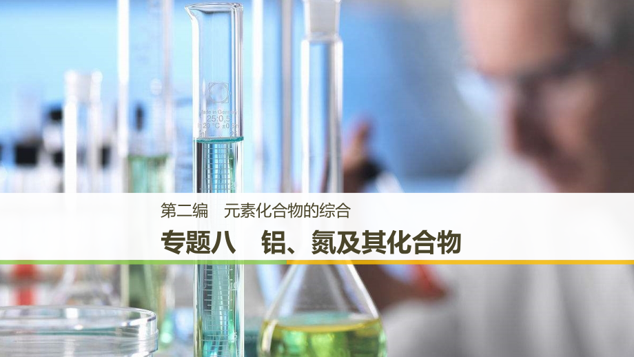 （浙江选考）2019高考化学二轮增分策略 专题八 铝、氮及其化合物课件_第1页